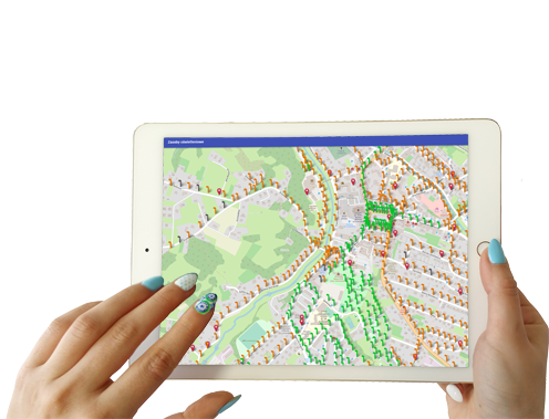 tablet smart city